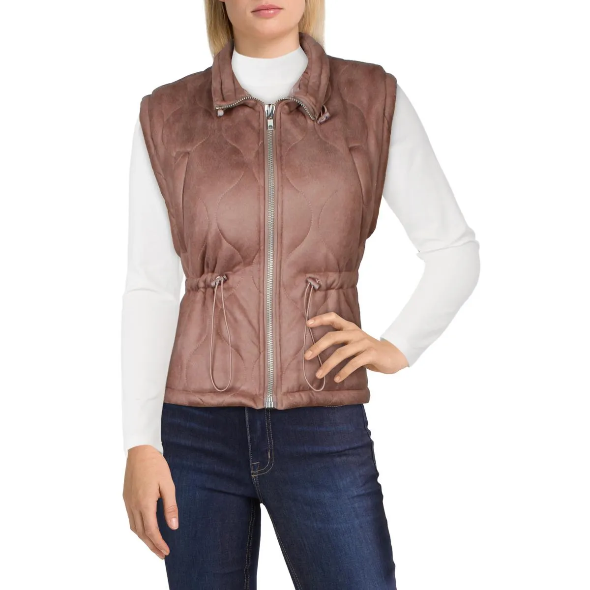 Nightshade Damen Stepp-Vest zum Schichten