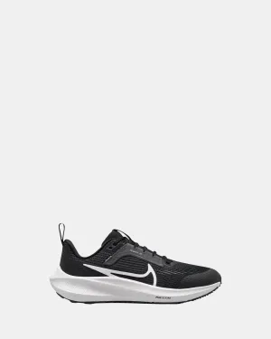 Nike Kinder Schuhe Air Zoom Pegasus 40 Grundschule Schwarz/Weiß/Eisengrau