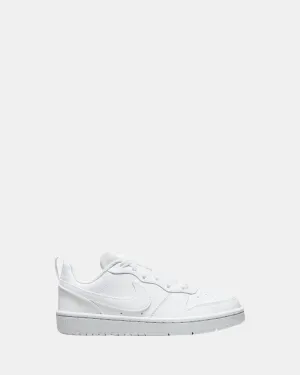 Nike Kinder Schuhe Court Borough Low Recraft Grundschule Weiß/Weiß