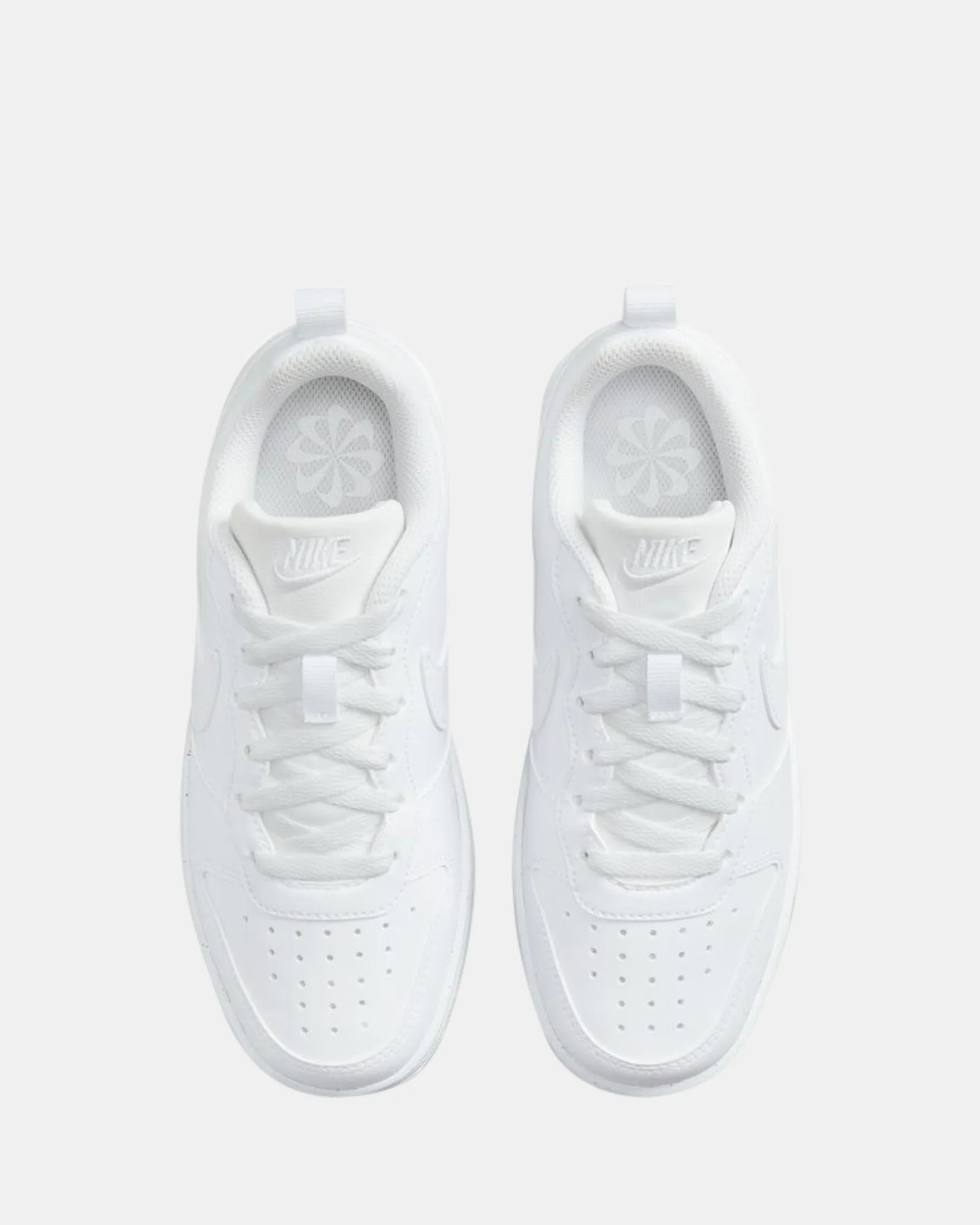 Nike Kinder Schuhe Court Borough Low Recraft Grundschule Weiß/Weiß
