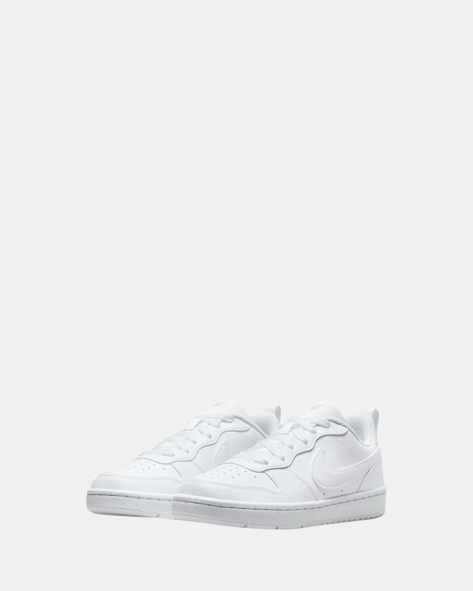 Nike Kinder Schuhe Court Borough Low Recraft Grundschule Weiß/Weiß