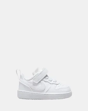 Nike Kinder Schuhe Court Borough Low Recraft Kleinkind Weiß/Weiß