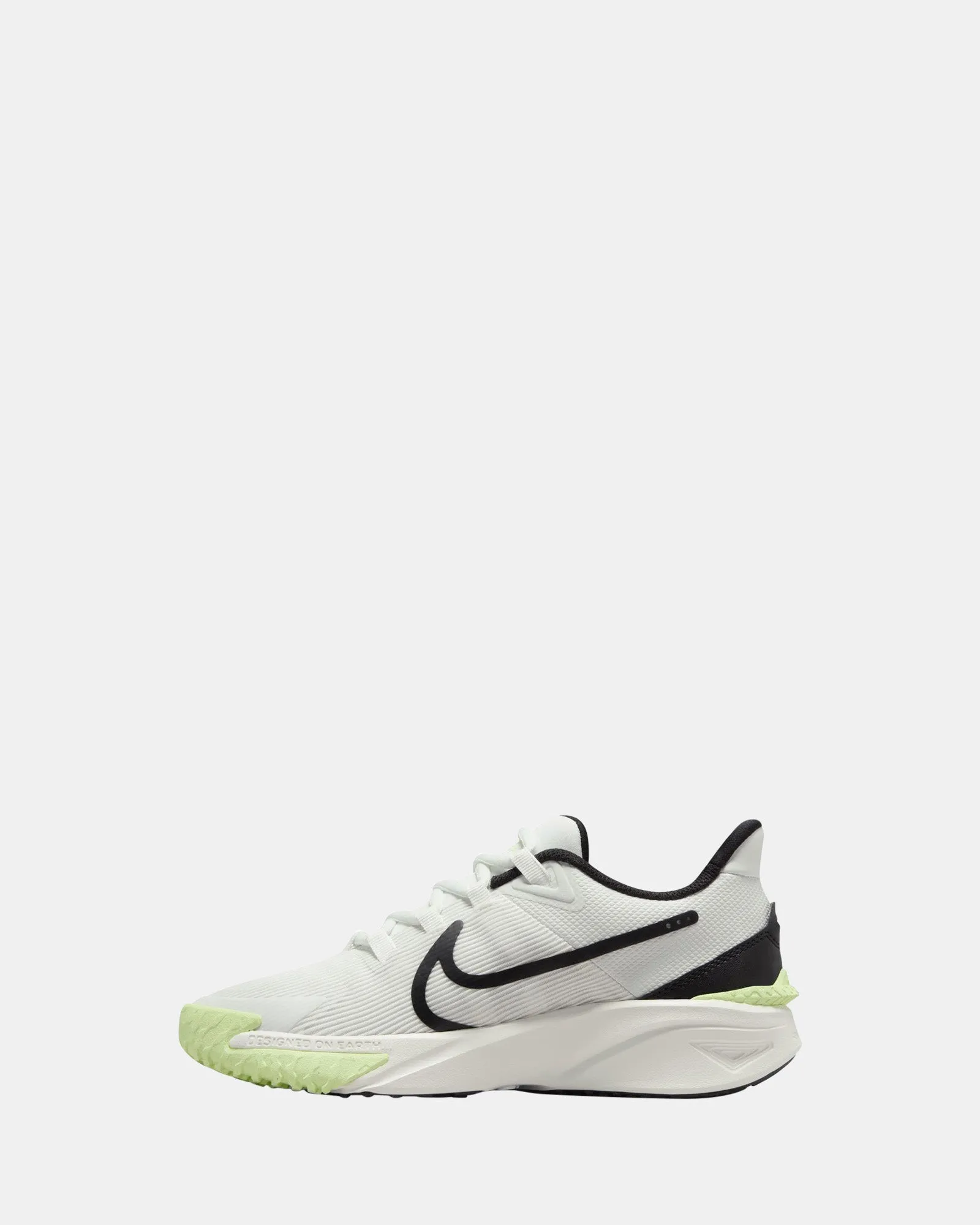 Nike Kinder-Schuhe Star Runner 4 NN Grundschule Summit Weiß/Schwarz/Barely Volt