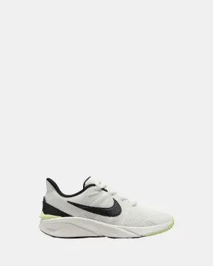 Nike Kinder-Schuhe Star Runner 4 NN Grundschule Summit Weiß/Schwarz/Barely Volt