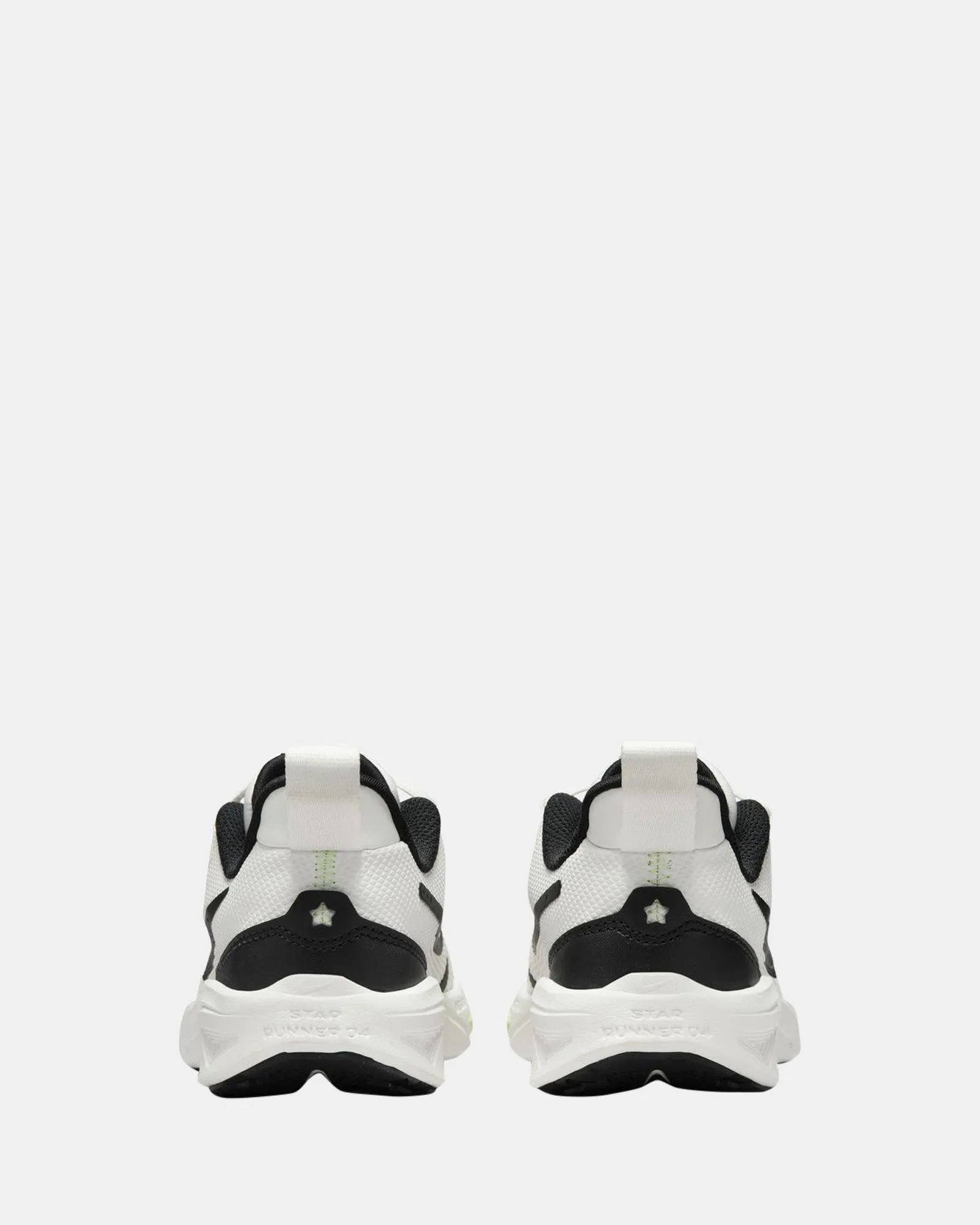 Nike Kinder-Schuhe Star Runner 4 NN Vorschule Summit Weiß/Schwarz/Barely Volt