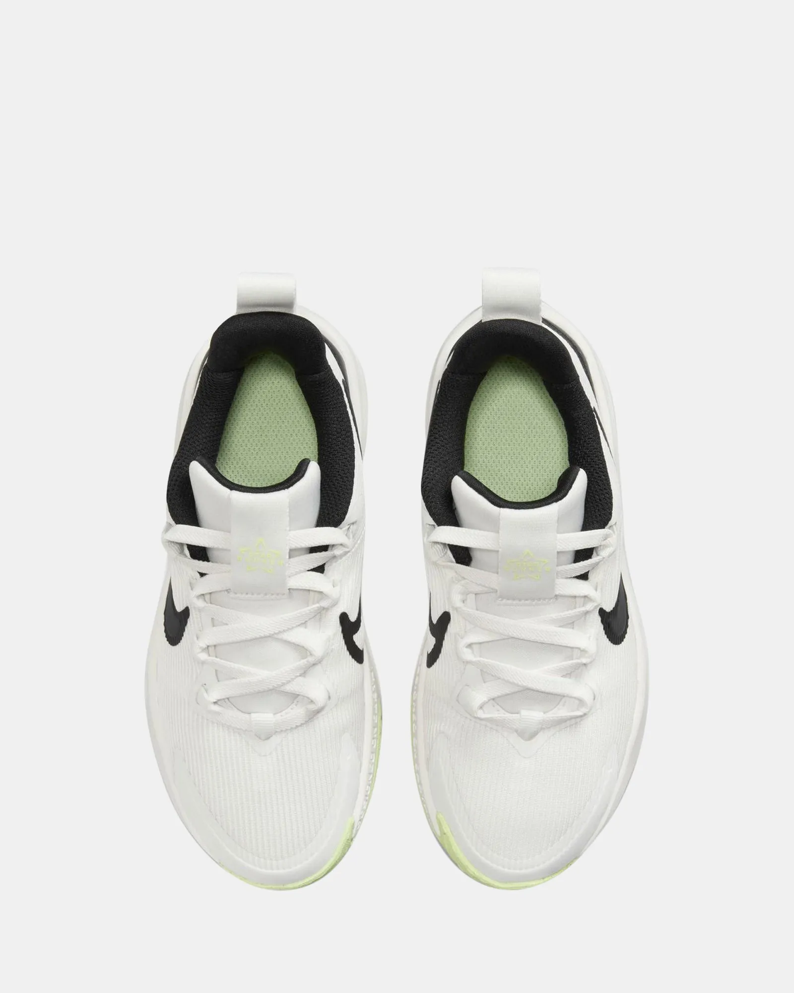 Nike Kinder-Schuhe Star Runner 4 NN Vorschule Summit Weiß/Schwarz/Barely Volt
