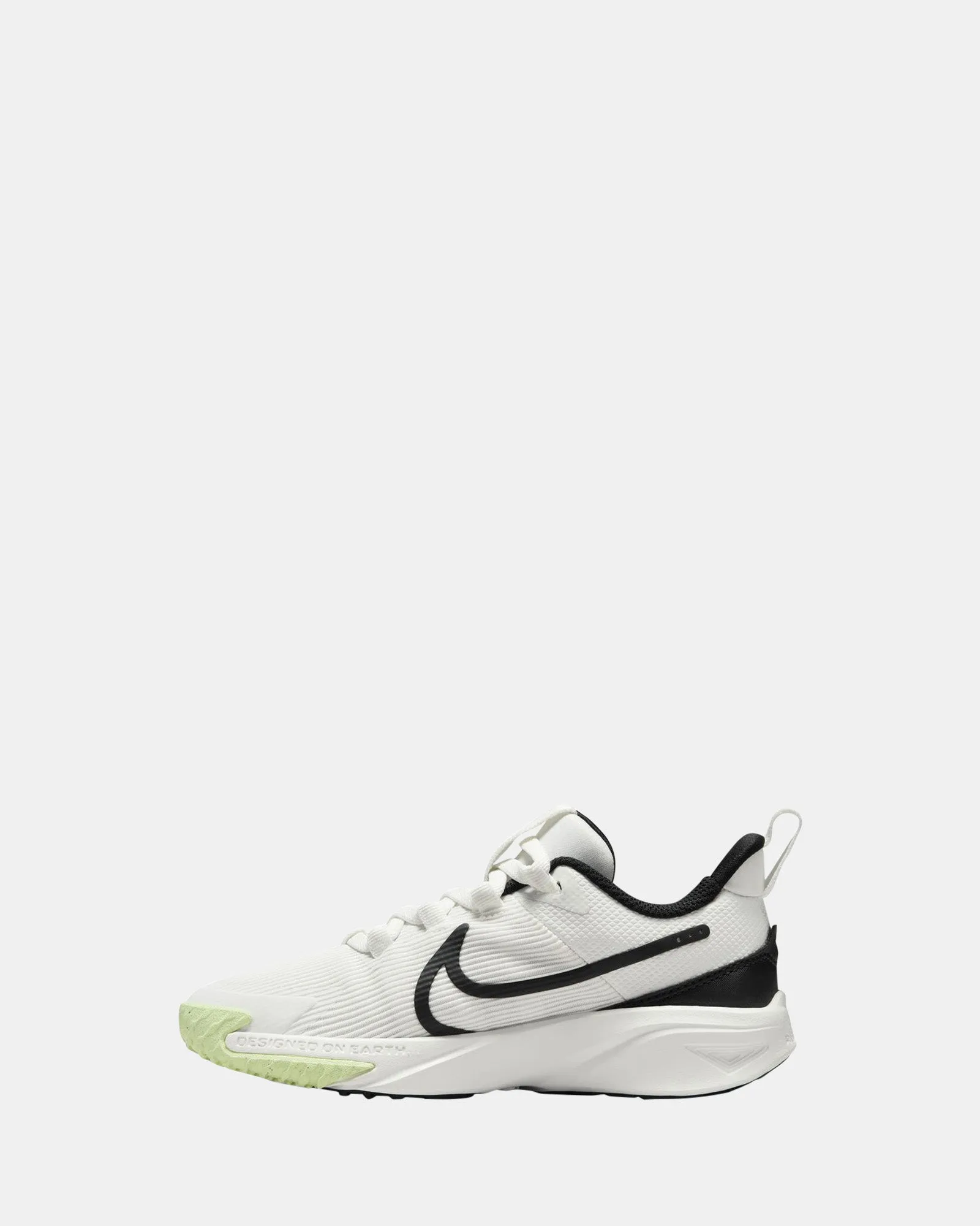 Nike Kinder-Schuhe Star Runner 4 NN Vorschule Summit Weiß/Schwarz/Barely Volt