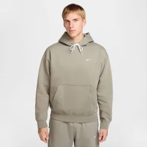 Nike Solo Swoosh Fleece-Pullover mit Kapuze für Herren in Hellarmy