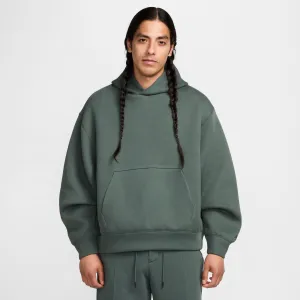 Nike Tech Reimagined Fleece-Hoodie für Herren in Vintage Grün