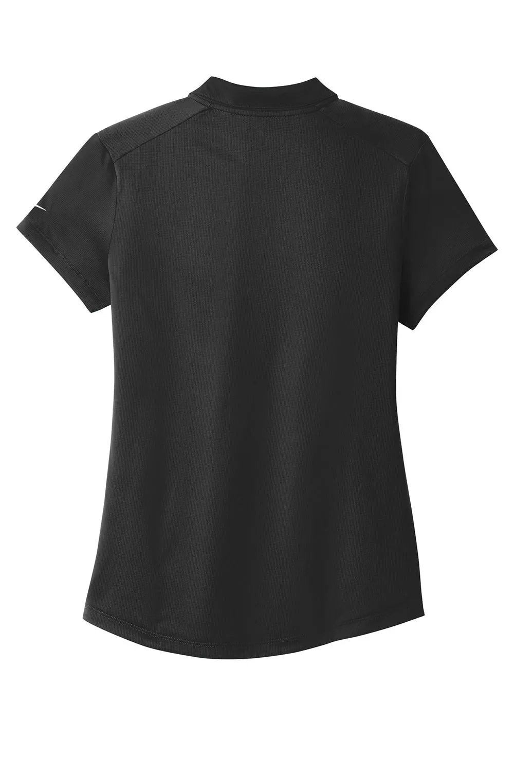 Nike Damen Legacy Dri-Fit Feuchtigkeitstransportierendes Polo-Shirt mit kurzen Ärmeln - Schwarz