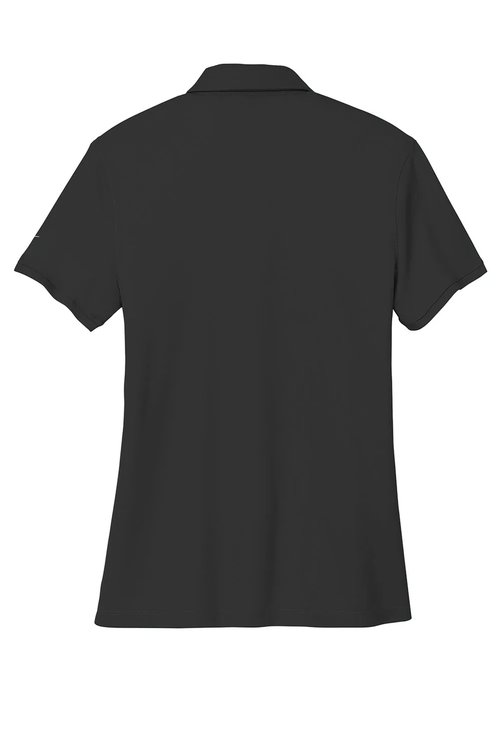 Nike Damen Victory Dri-Fit Feuchtigkeitstransportierendes Polo-Shirt mit kurzen Ärmeln - Schwarz