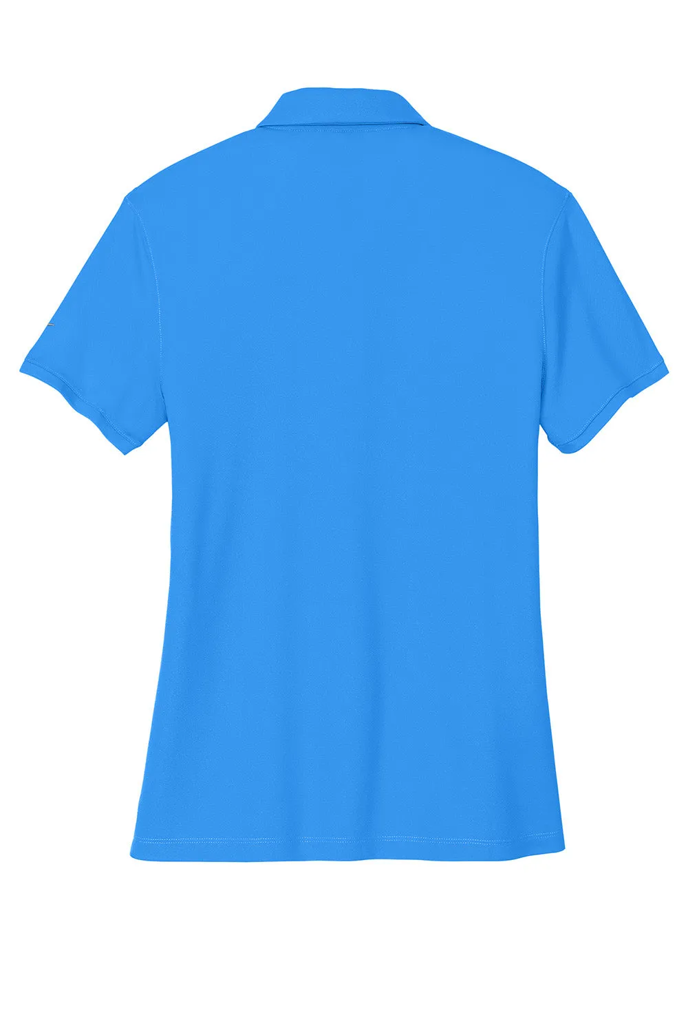 Nike Damen Victory Dri-Fit Feuchtigkeitstransportierendes Kurzarm-Polohemd - Hell Foto Blau