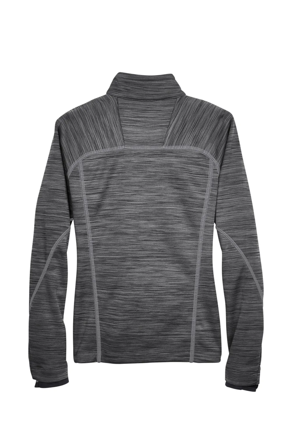 North End Damen Sportjacke Red Flux mit Vollreißverschluss - Kohlegrau/Schwarz