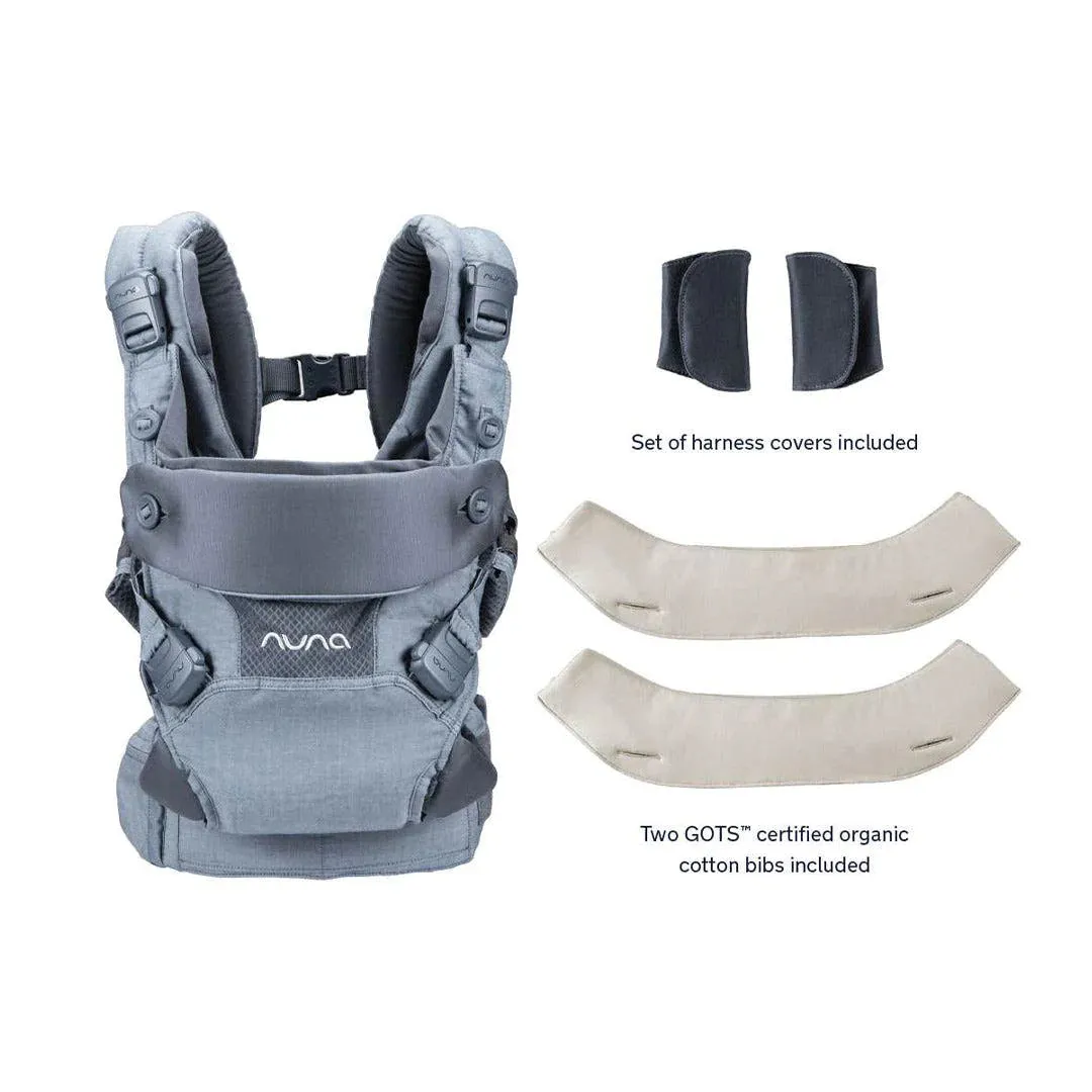 Nuna Cudl Weiches Baby Tragetuch - Denim