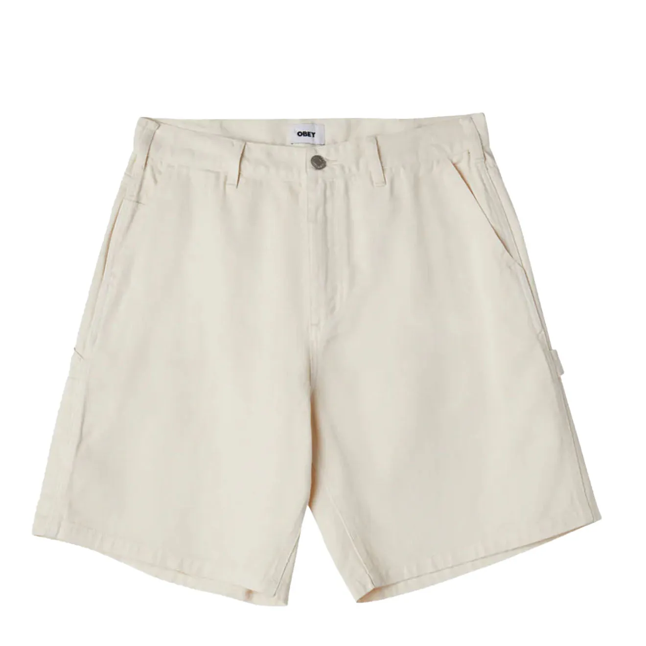 Obey Bigwig Denim Carpenter Short Ungebleicht