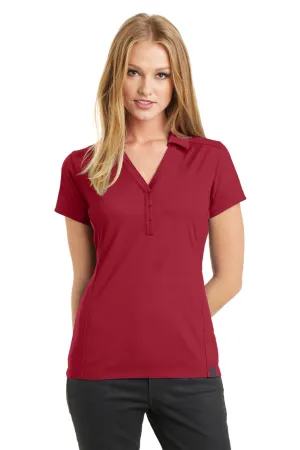 Ogio Damen Framework Feuchtigkeitstransportierendes Polo-Shirt mit kurzen Ärmeln - Signalrot