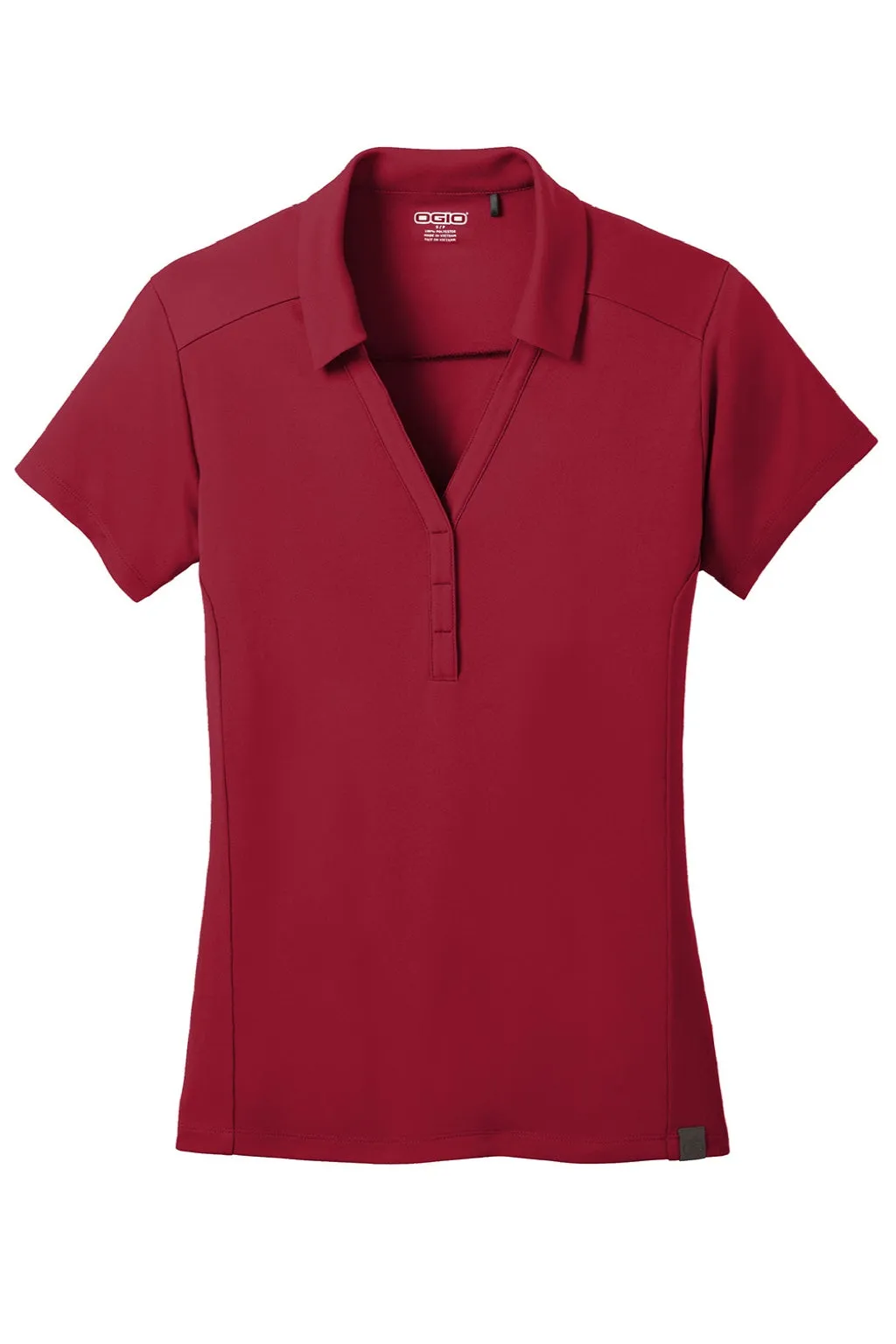 Ogio Damen Framework Feuchtigkeitstransportierendes Polo-Shirt mit kurzen Ärmeln - Signalrot
