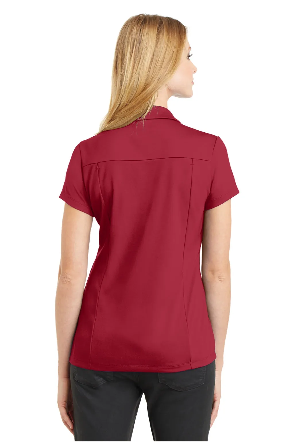 Ogio Damen Framework Feuchtigkeitstransportierendes Polo-Shirt mit kurzen Ärmeln - Signalrot