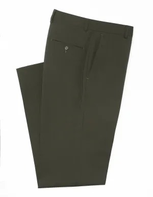 OLIVE TROPICAL WOOL HOSE