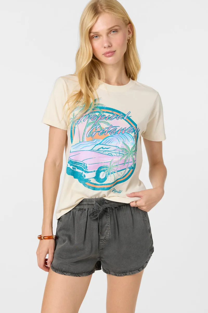 O'Neill Tropical Getaway T-Shirt-Tapioka