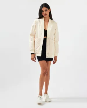 Over It Steppbomber - Creme