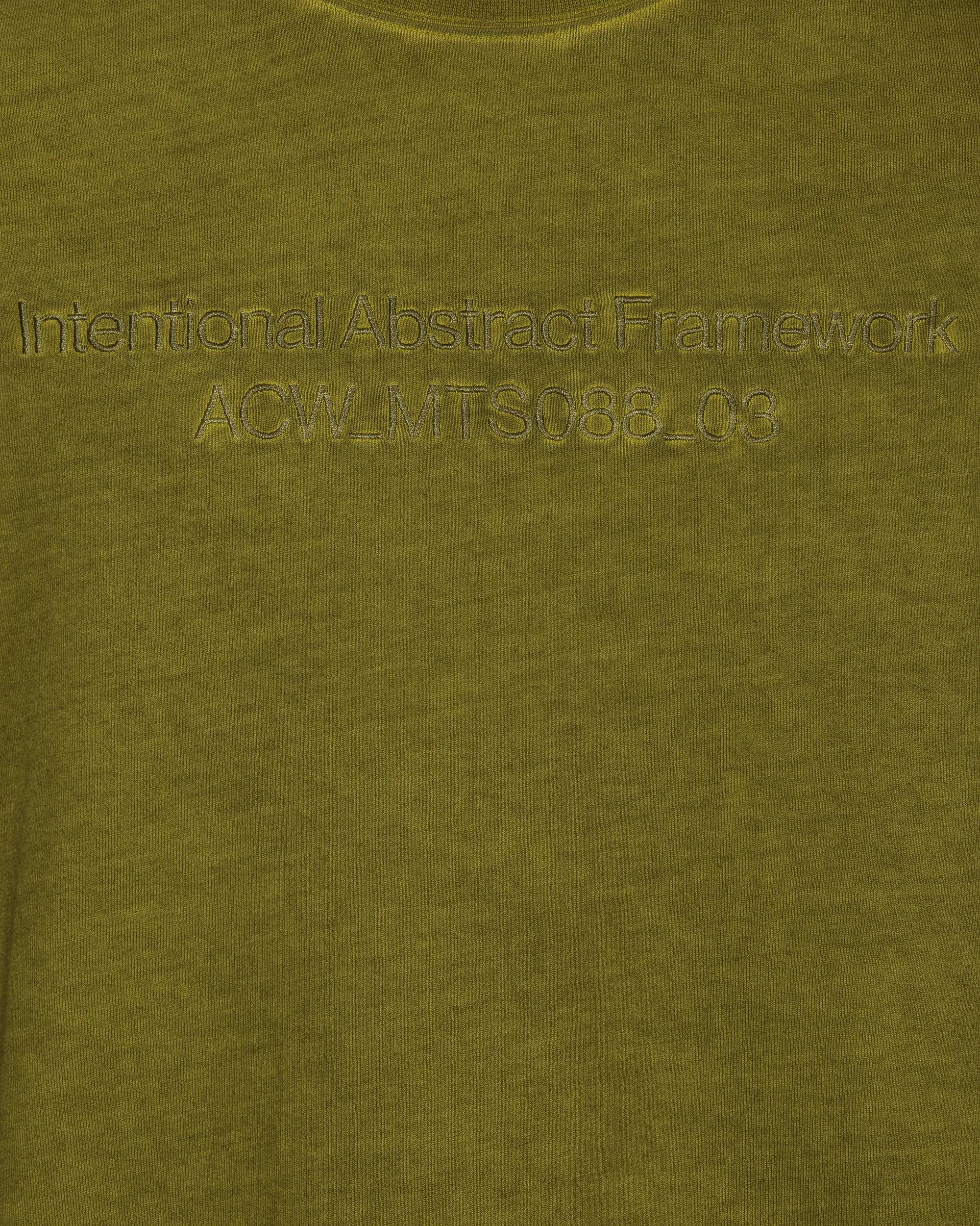 Overdye T-Shirt Grün