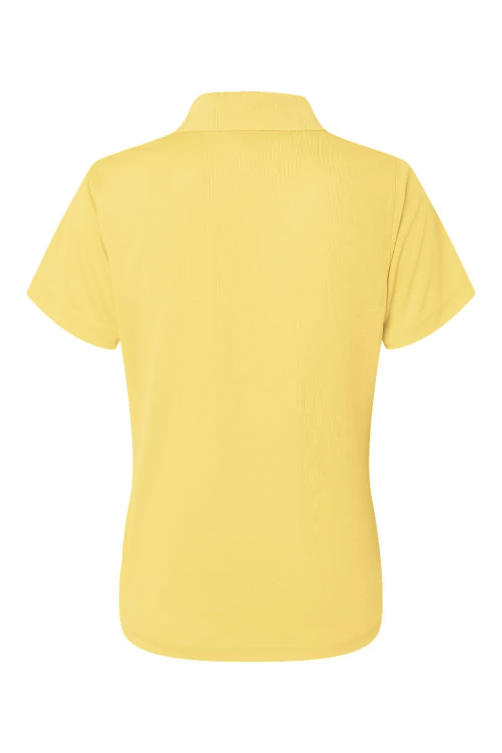 Paragon Damen Saratoga Performance Feuchtigkeitstransportierendes Mini-Mesh Kurzarm-Polohemd - Buttergelb