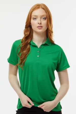 Paragon Damen Saratoga Performance Feuchtigkeitstransportierendes Mini-Mesh Kurzarm-Polohemd - Kelly Grün