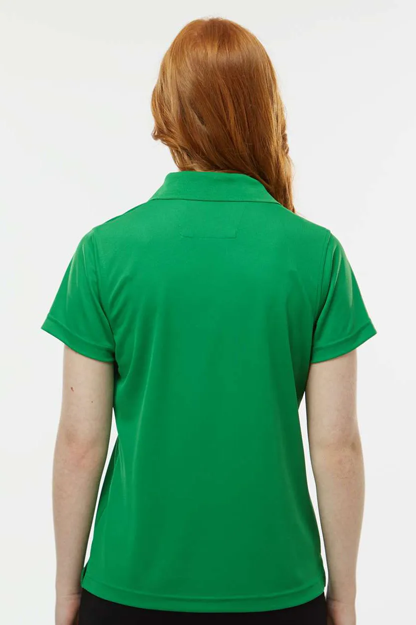 Paragon Damen Saratoga Performance Feuchtigkeitstransportierendes Mini-Mesh Kurzarm-Polohemd - Kelly Grün