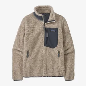 Patagonia Classic Retro-X Jacke-Natur mit Smolder Blau