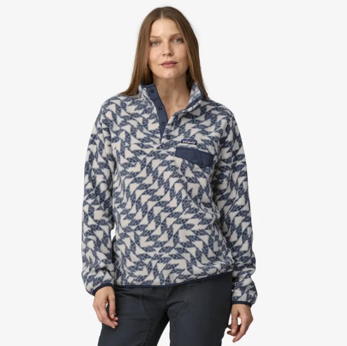 Patagonia LW Synch Snap-T P/O Jacket-Synched Flight Small: Natur
