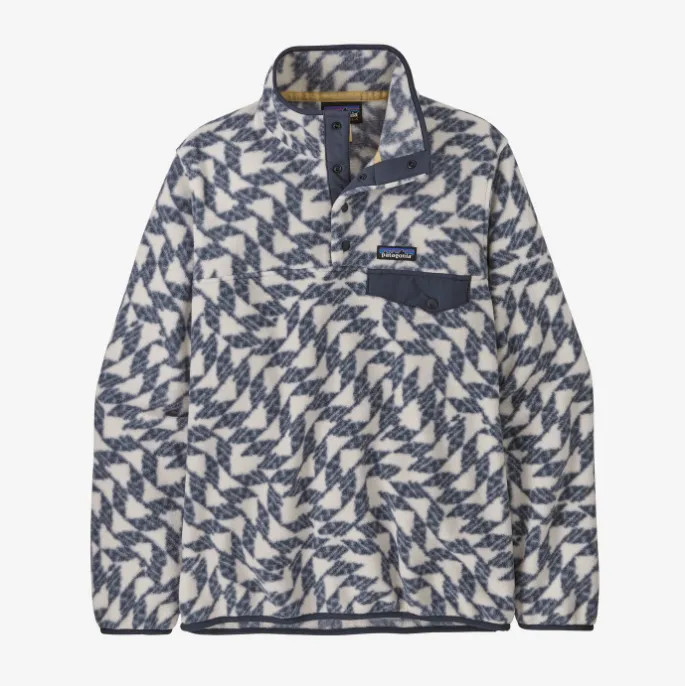 Patagonia LW Synch Snap-T P/O Jacket-Synched Flight Small: Natur