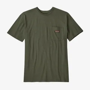 Patagonia Herren T-Shirts Arbeits-T-Shirt mit Tasche für Männer