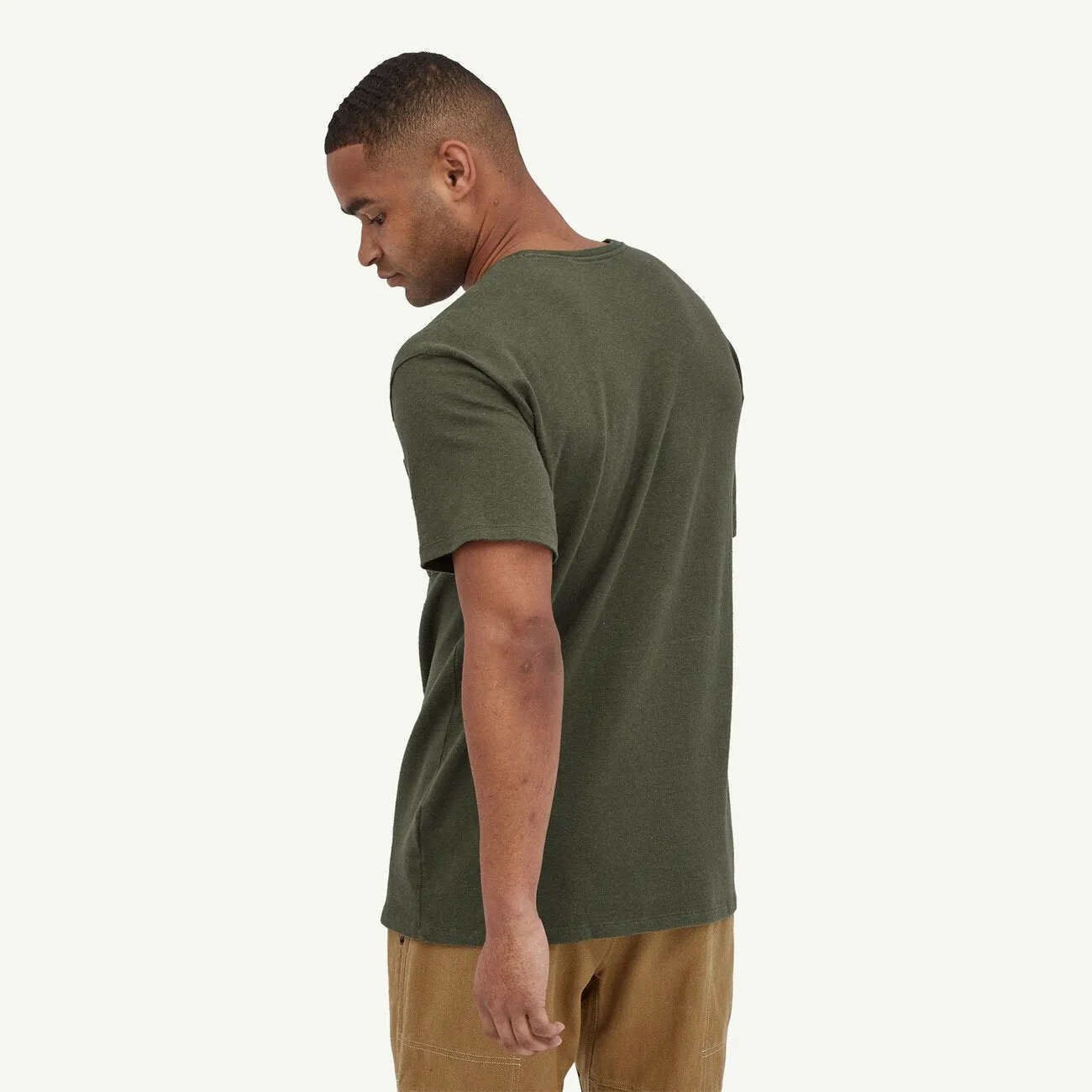 Patagonia Herren T-Shirts Arbeits-T-Shirt mit Tasche für Männer