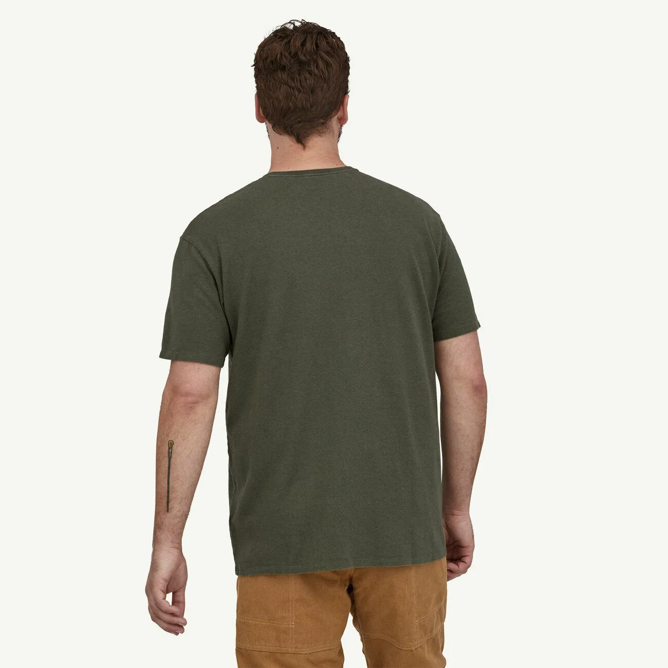 Patagonia Herren T-Shirts Arbeits-T-Shirt mit Tasche für Männer