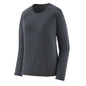 Patagonia Damen Cap Midweight Crew Smolder Blau