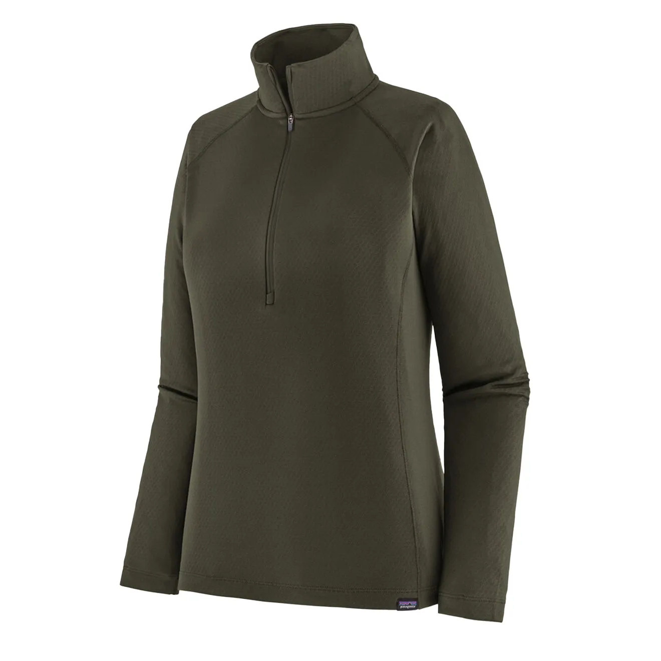Patagonia Damen Kapuzenpullover Midweight mit Reißverschluss in Kiefernnadelgrün