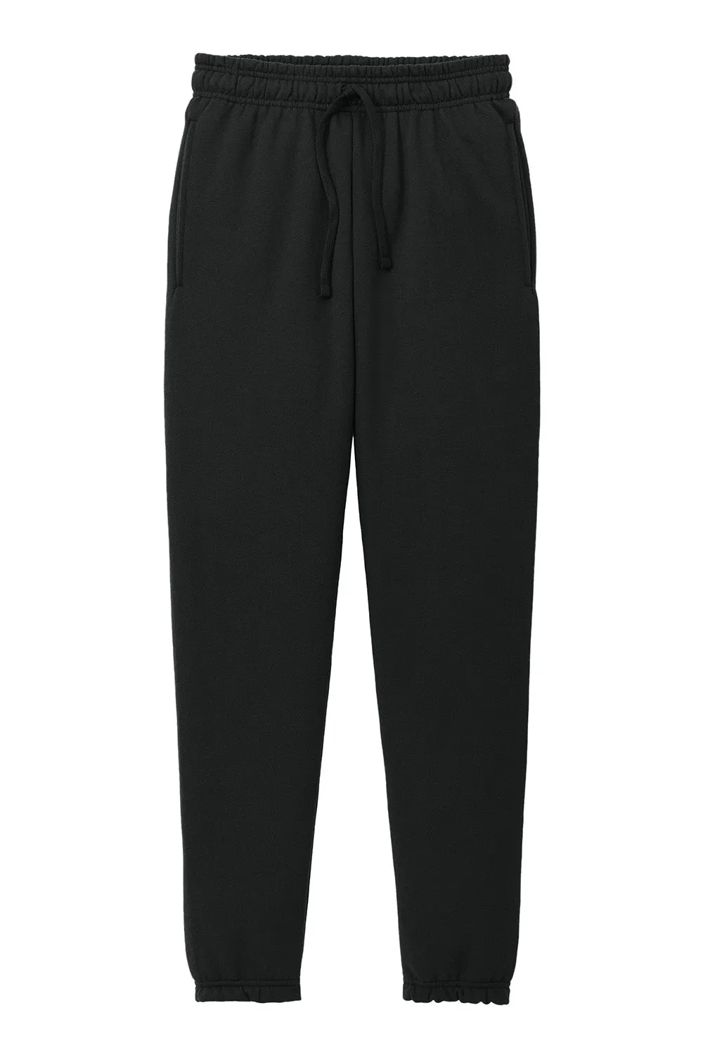 Port & Company Herren Core Fleece Sweathose mit Taschen - Tiefschwarz