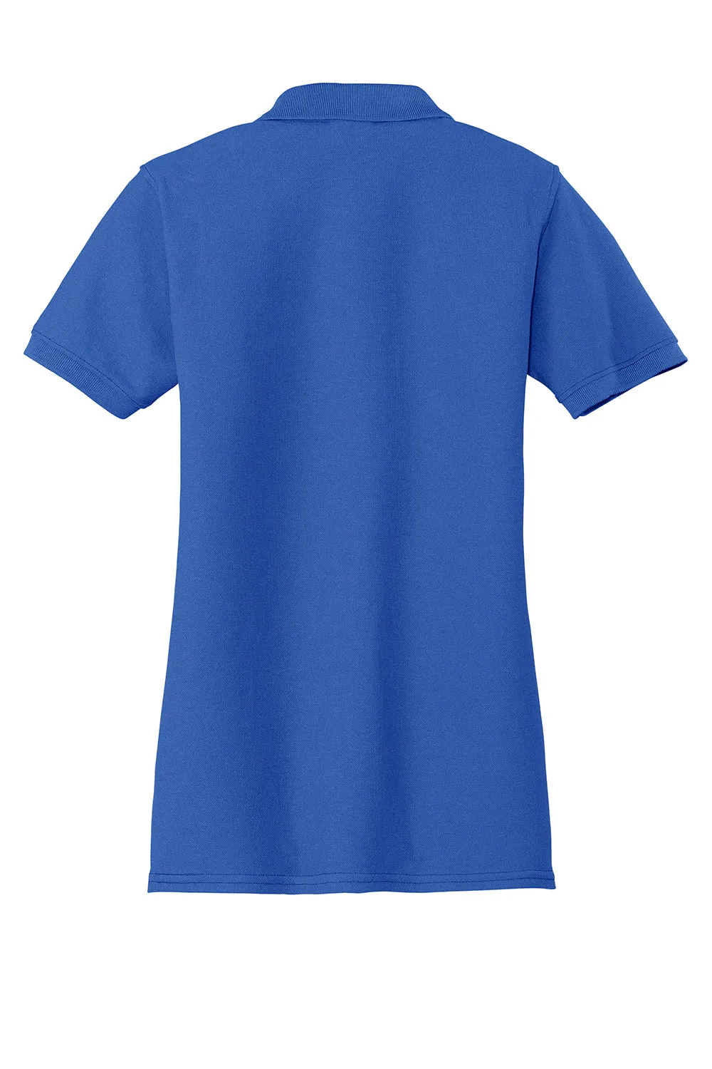 Port & Company Damen Core Fleckenresistentes Kurzarm-Polohemd - Königsblau