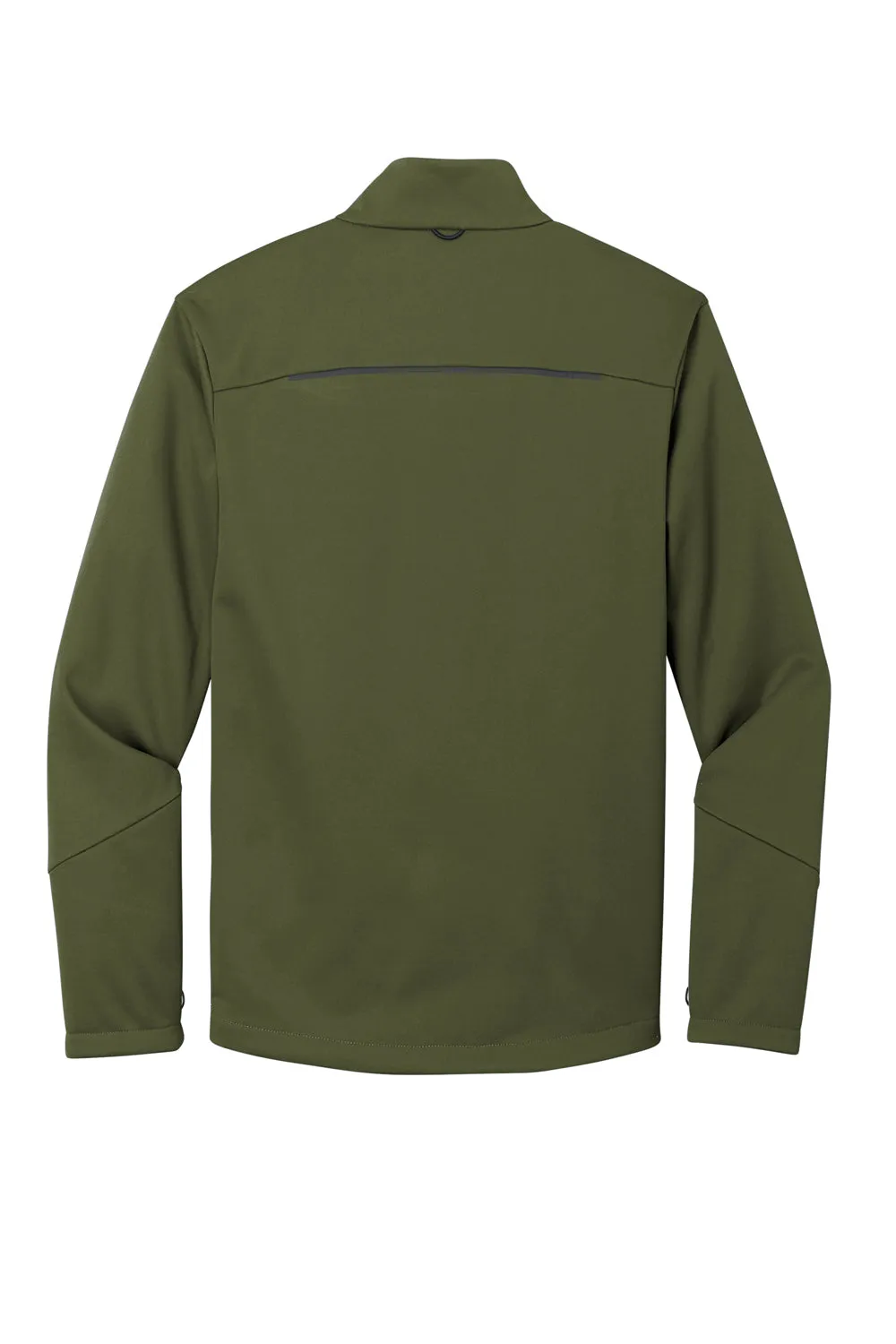 Port Authority Herren Tech wasserdichte Softshell-Jacke mit durchgehendem Reißverschluss - Olivgrün