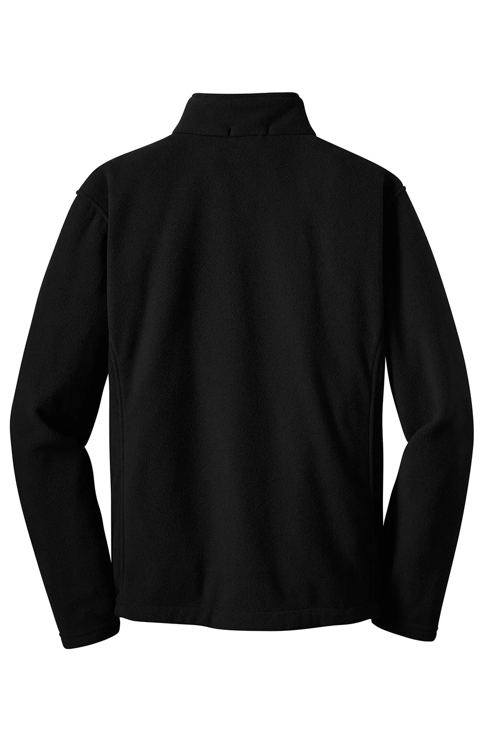 Port Authority Herren Fleecejacke mit Vollreißverschluss - Schwarz