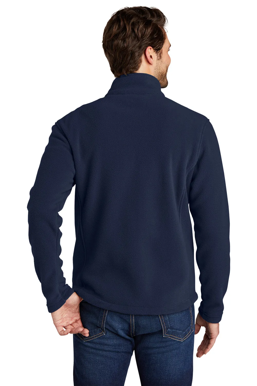 Port Authority Herren Fleecejacke mit vollem Reißverschluss - Echt Marineblau