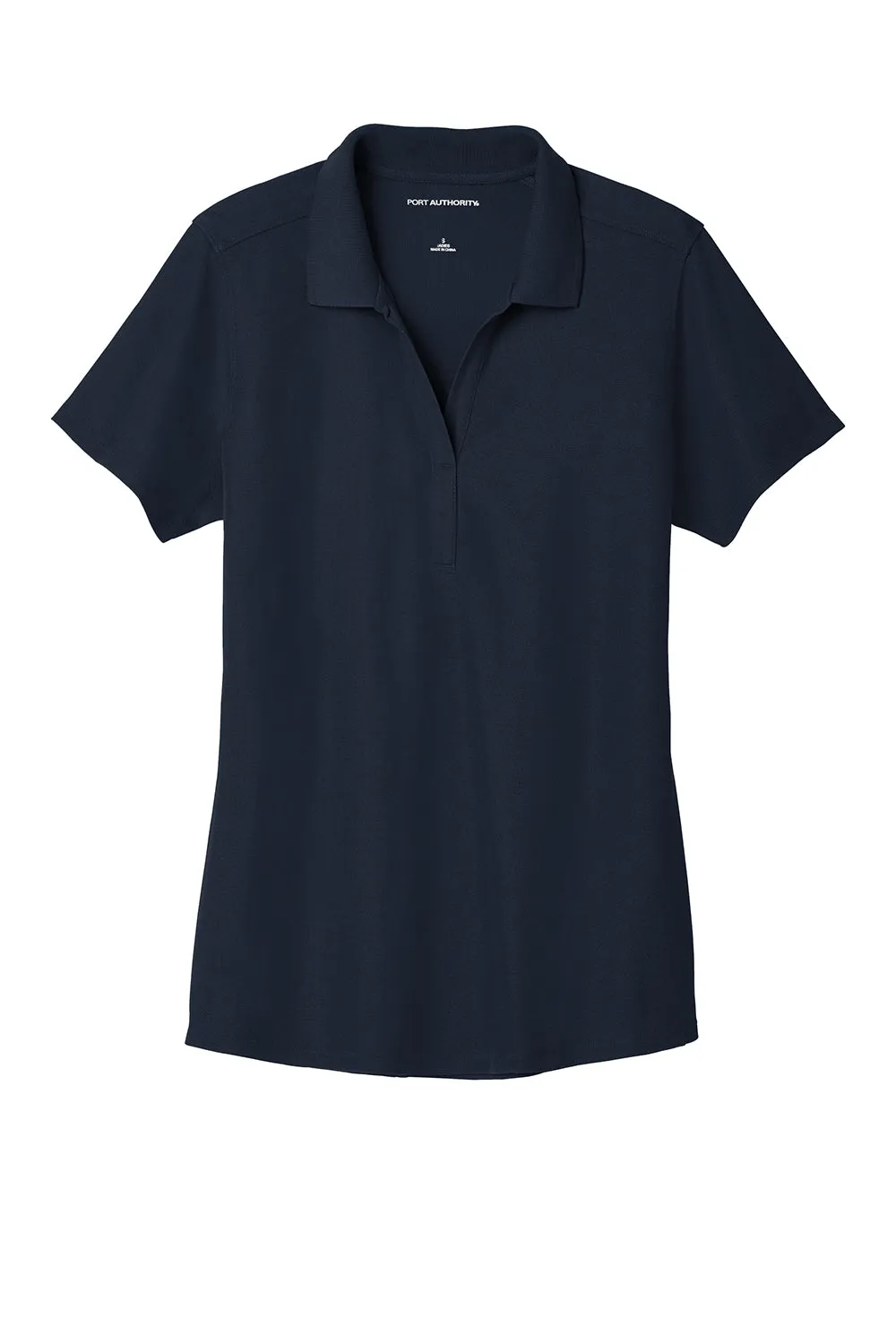 Port Authority Damen EZPerformance Feuchtigkeitstransportierendes Kurzarm-Polohemd - Marineblau
