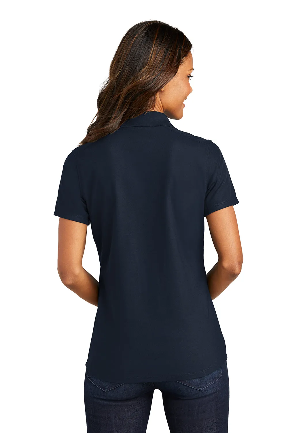 Port Authority Damen EZPerformance Feuchtigkeitstransportierendes Kurzarm-Polohemd - Marineblau