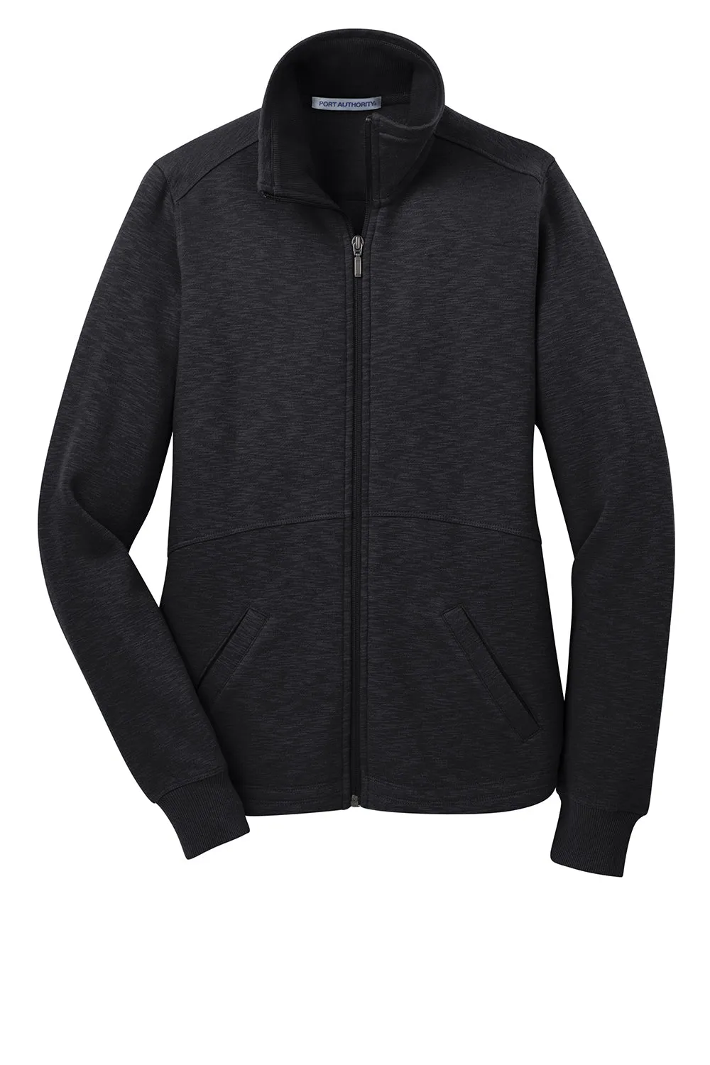 Port Authority Damen Fleecejacke mit vollem Reißverschluss - Schwarz
