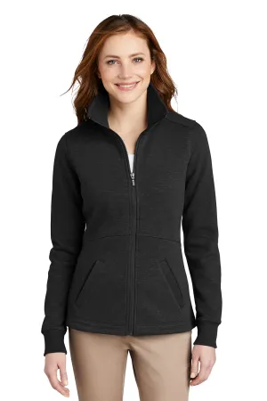 Port Authority Damen Fleecejacke mit vollem Reißverschluss - Schwarz