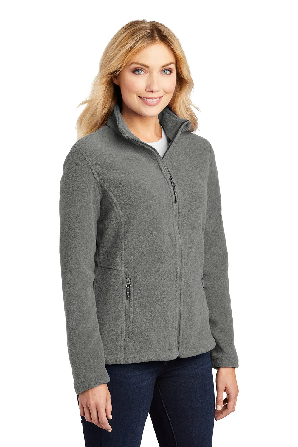 Port Authority Damen Fleecejacke mit vollem Reißverschluss - Tiefes Rauchgrau