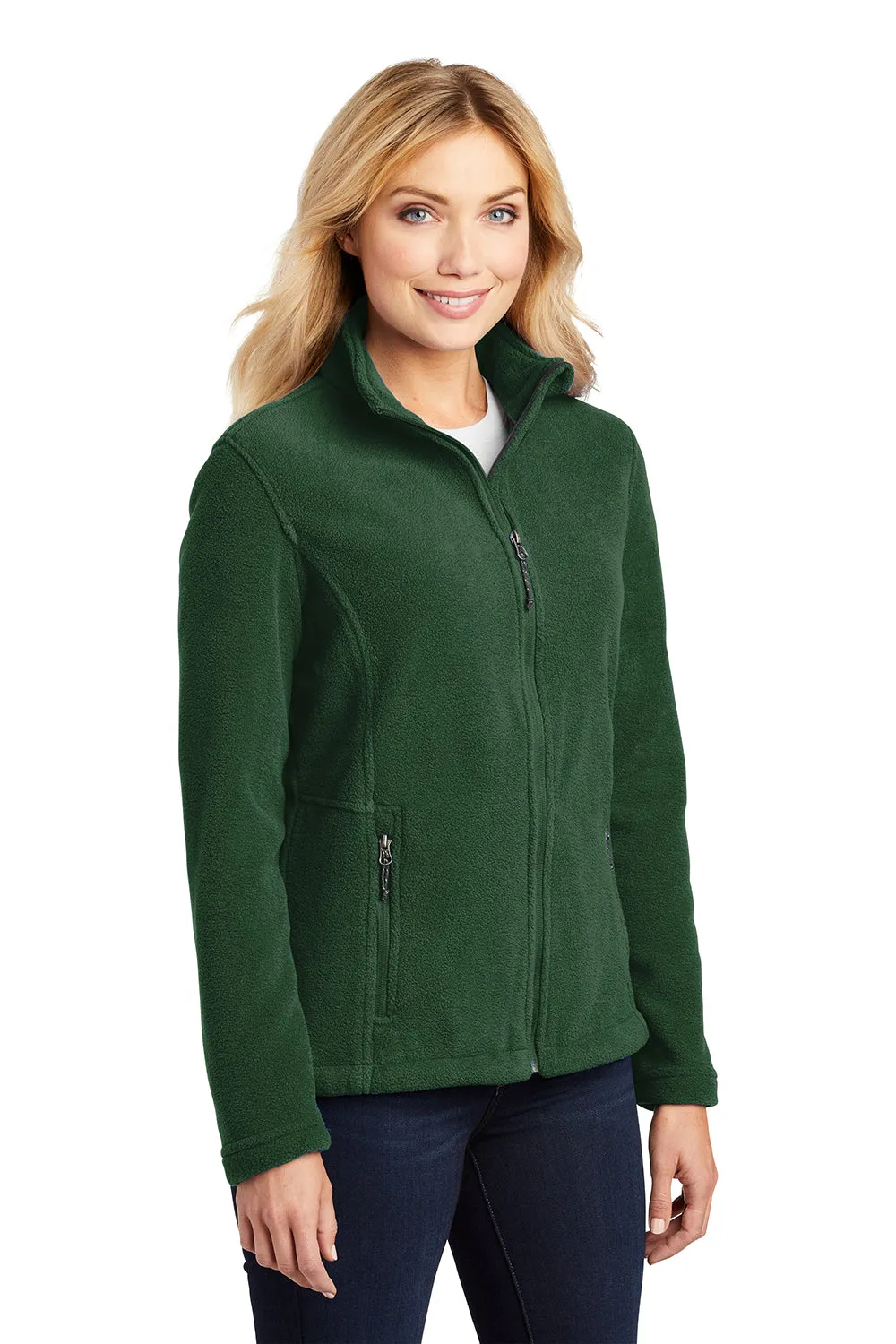 Port Authority Damen Fleecejacke mit vollem Reißverschluss - Waldgrün