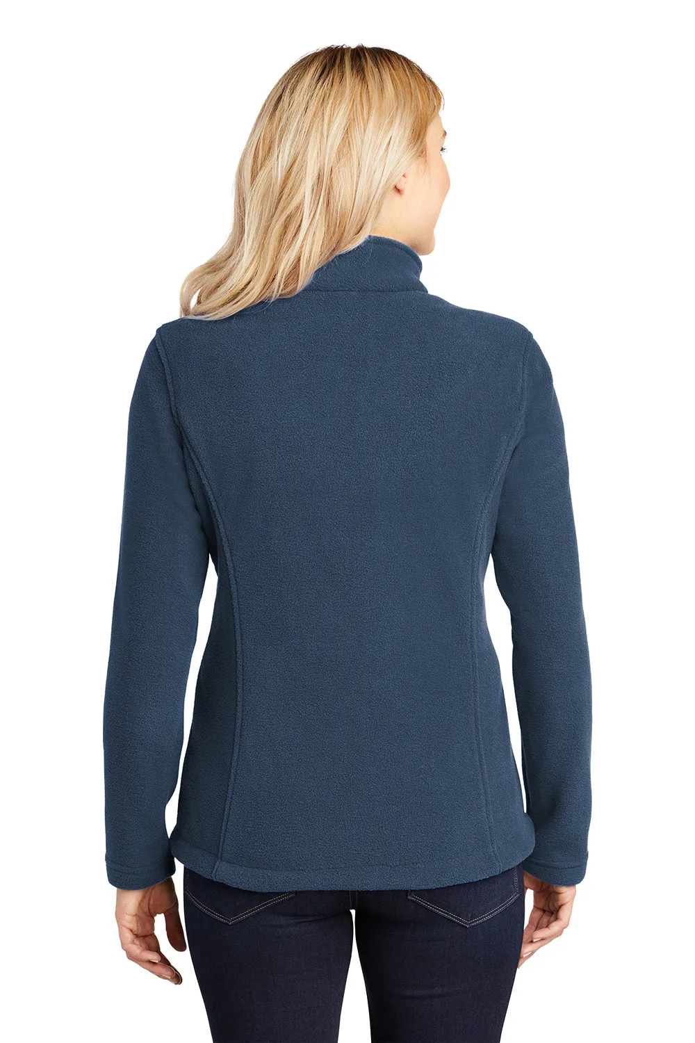 Port Authority Damen Fleecejacke mit vollem Reißverschluss - Abzeichenblau