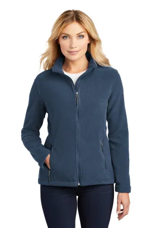 Port Authority Damen Fleecejacke mit vollem Reißverschluss - Abzeichenblau